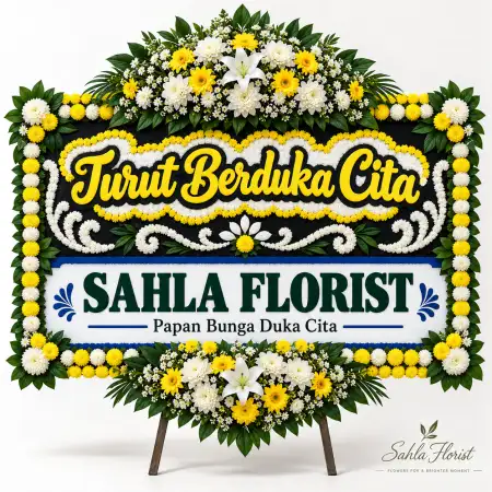 Papan Bunga Duka Grand City Mall